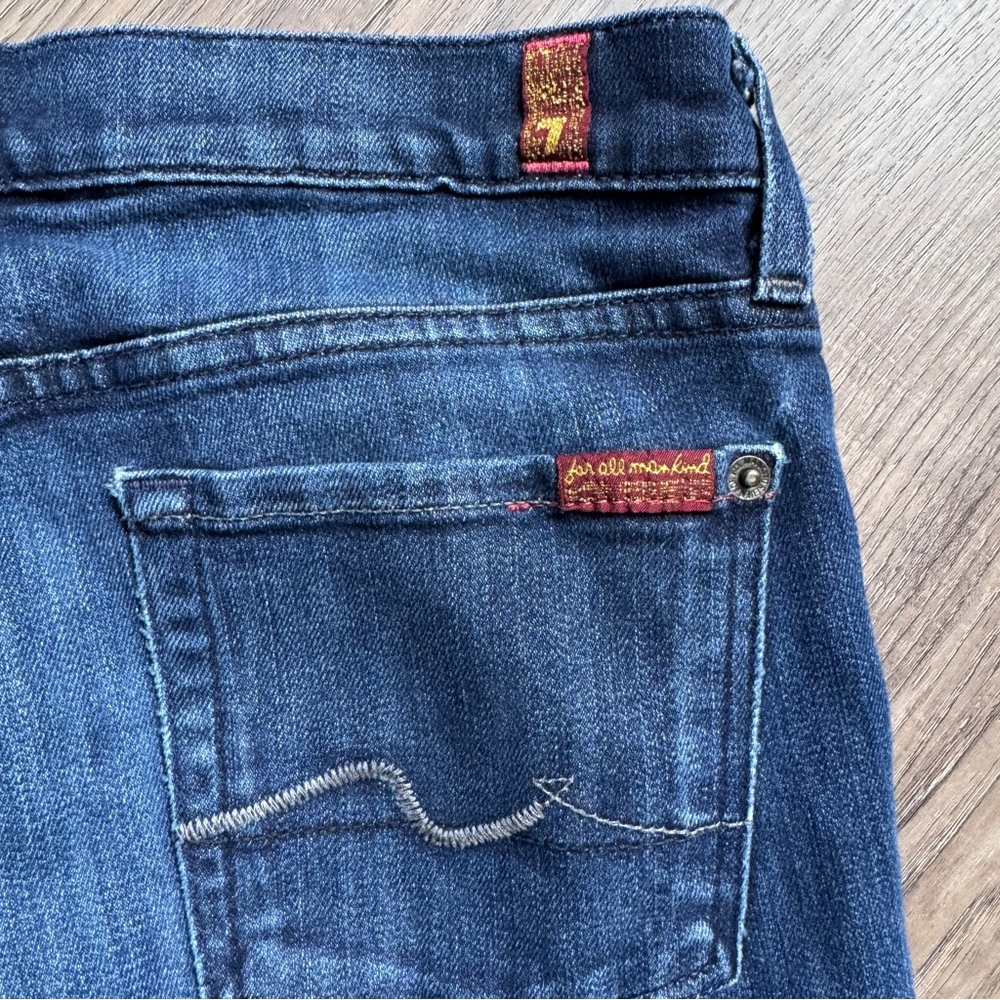 7 For All Mankind Roxanne Blue Jeans - Size 28 - Picture 14 of 16